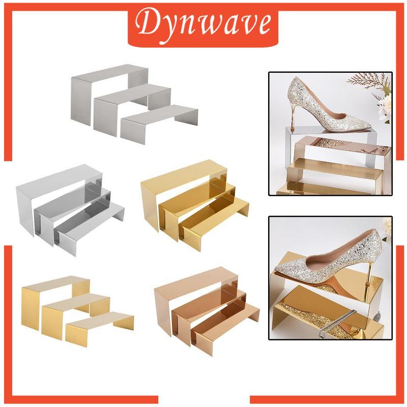 [ไดเวฟ] 3 ชิ้น ไรเซอร์ ขาตั้งจอแสดงผลเครื่องประดับแสดง ไรเซอร์ ขาตั้งน้ําหอมออแกไนเซอร์, ขาตั้งคัพเค้กสําหรับกระเป๋า, เครื่องประดับ, คัพเค้ก, ขายปลีก