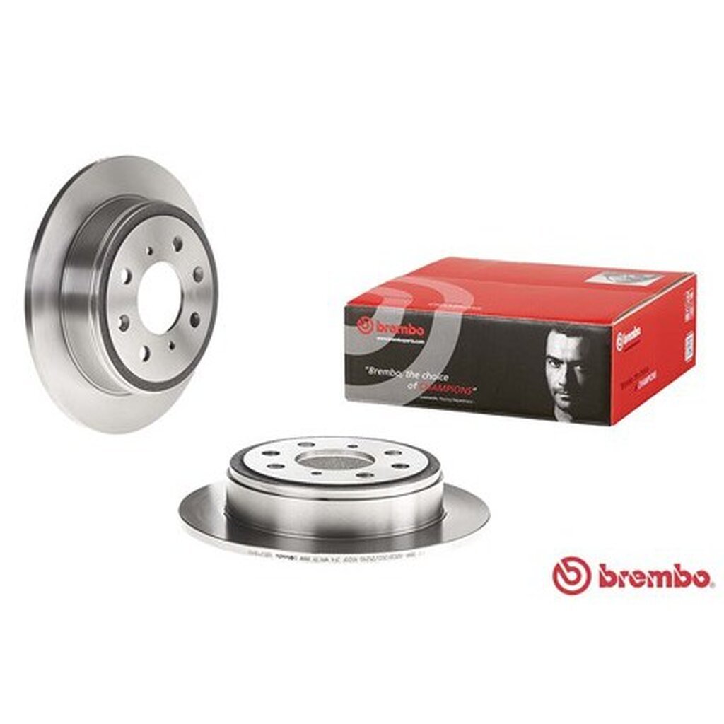 จานเบรคหลัง HONDA CIVIC 3ประตู 4ประตู 1992-1995 ตาโต EK EJ 1996-2000 239MM BREMBO /ชิ้น
