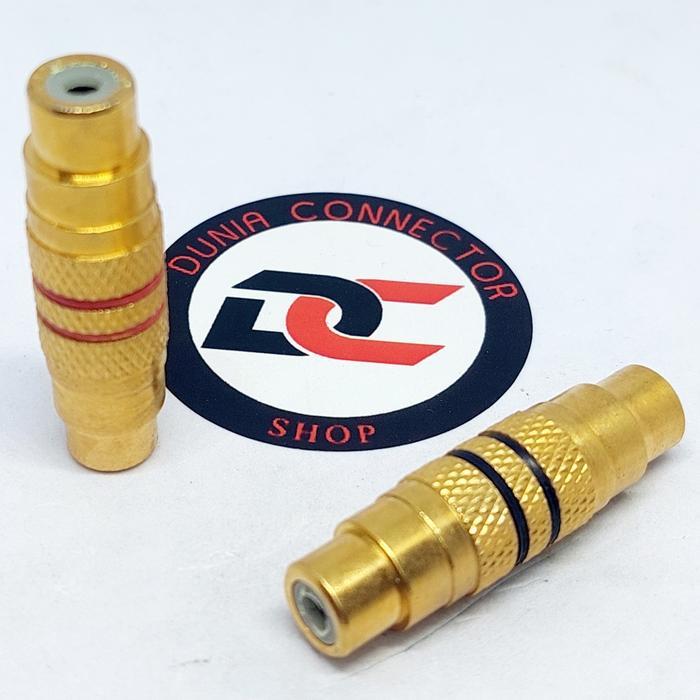 CONNECTOR I RCA หญิงถึงชุดทองผู้หญิง RCA !