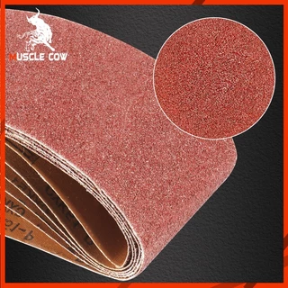 MUSCLE COW กระดาษทรายสายพาน 6 เส้น ขนาด 4"x24" เบอร์ 36-120# ขัดไม้/เหล็ก/อลูมิเนียม ทนทาน