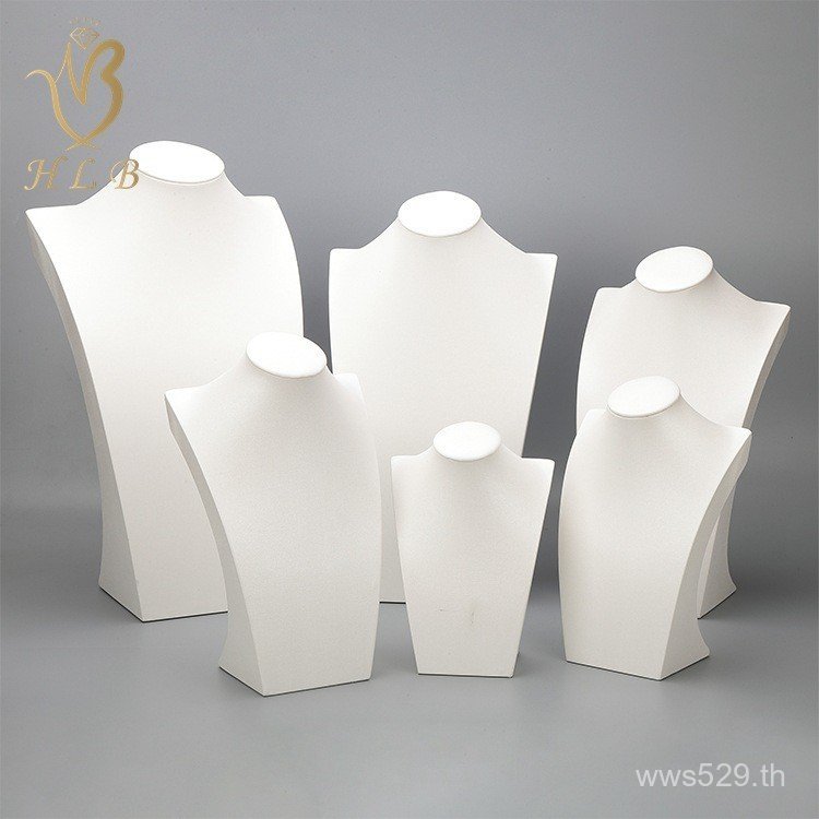 รุ่นยืนแสดงเคาน์เตอร์เครื่องประดับภาพสร้อยคอคอรุ่นยืนแสดงอุปกรณ์ประกอบฉากหนัง ปู่ คอสร้อยคอแสดง 2WQR