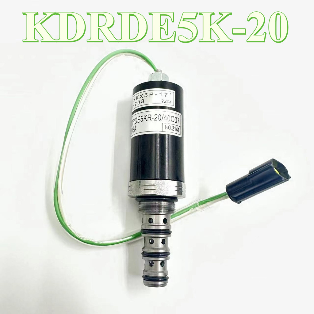 KDRDE5K-20 SKX5P-17-208 40C07-109 XJBN-00382 XJBN-00014 โซลินอยด์วาล์วสําหรับ Hyundai R215-7 R225-7