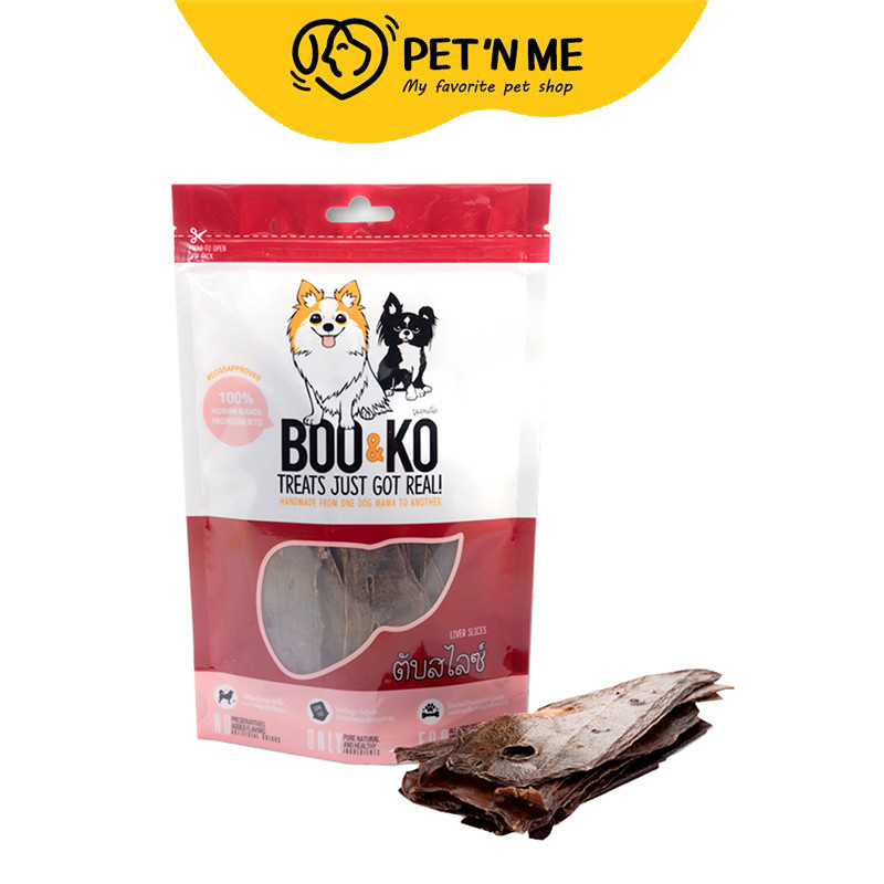 [จัดส่งจากร้านค้า] BOO AND KO บูแอนด์โคตับสไลซ์ 60กรัม [8857125938044]