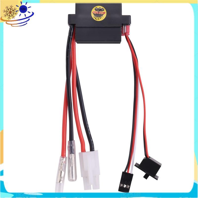 Rc ESC 320A 6-12V ตัวควบคุมความเร็ว ESC Brushed พร้อม 2A BEC สําหรับ RC เรือ U6L5