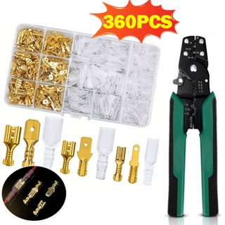 【COD+สปอต】360 ชิ้น 8 นิ้ว คีมหนีบหางปลา ครีมยำสายไฟ คุณภาพสู…