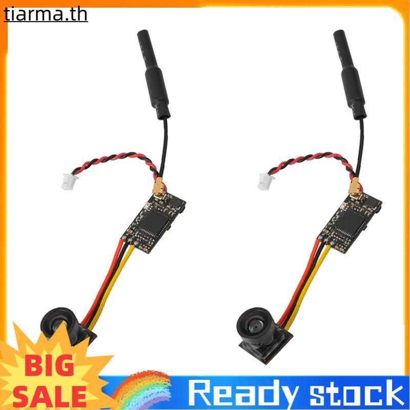 TIARMA 2PCS LST-S4 กล้อง FPV 5.8G 25MW AIO เครื่องส่งสัญญาณ OSD 40CH 800TVL Micro RC กล้องสําหรับ Ra