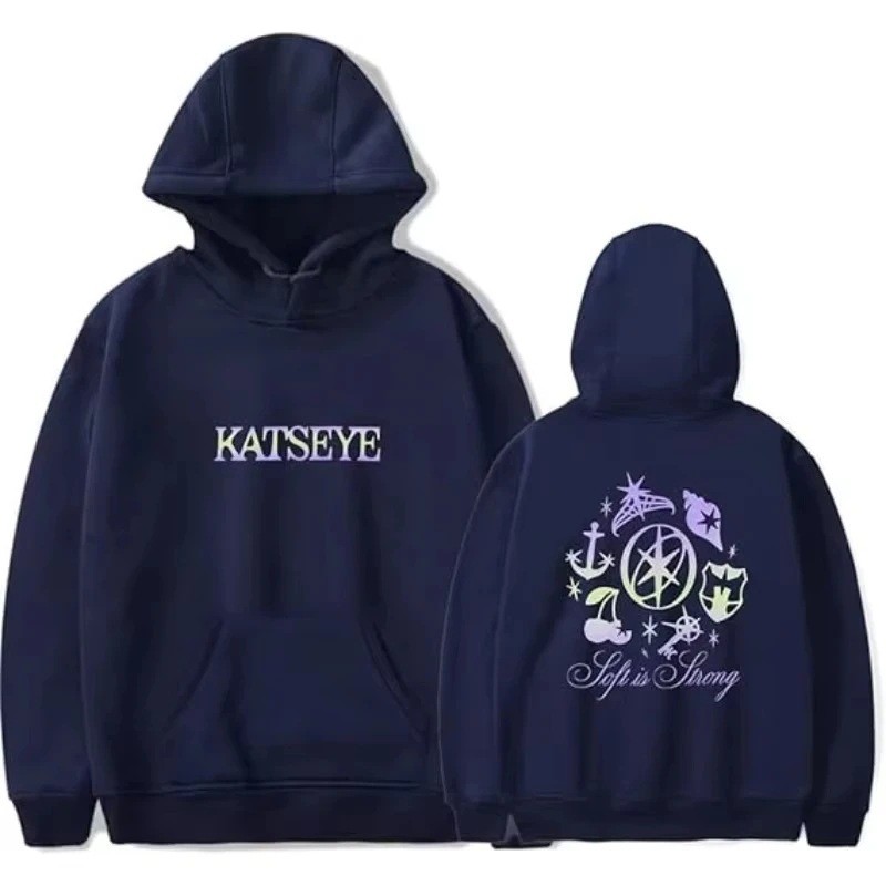 2025Katseye ผู้ชายและผู้หญิง Casual Hoodie เสื้อแขนยาวคู่ Hooded 11.21