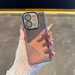 สําหรับ OPPO ค้นหา X9Pro X9 Ultra Pro X9S 2025 เคสโทรศัพท์สแควร์ปลอก FindX9Pro FindX9 FindX9Ultra Clear นุ่มคู่เปลือกกันกระแทก TPU ชุบโปร่งใสแฟชั่นปกหลัง