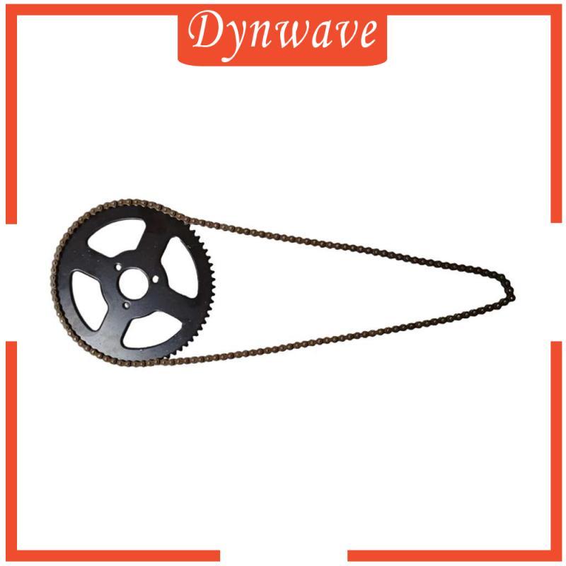 [Dynwave] 25H 68T 68 ฟันเฟืองหลัง + โซ่สําหรับ 49cc 2 จังหวะ ATV Mini Pocket Bike