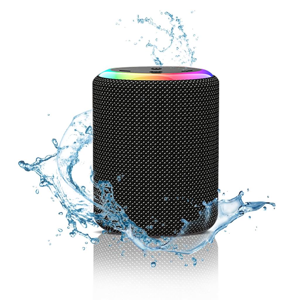 【Direct from Japan】🔊 ลำโพงบลูทูธพกพา Bluetooth 5.3 💡 เสียงดังชัด HIFI กันน้ำ IPX7 | ไฟ LED วิบวับ / 