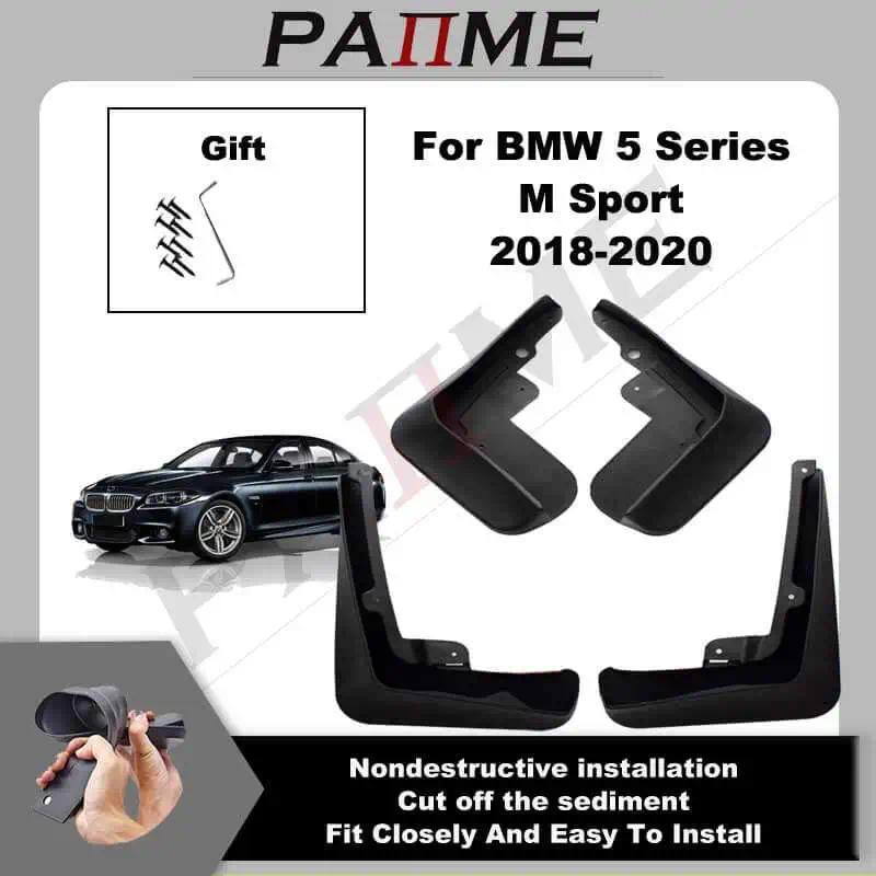 รถโคลนสําหรับ BMW 5 Series M Sport 2018 2019 2020 Mudguard Splash Guards ด้านหน้าด้านหลัง Fender Mud