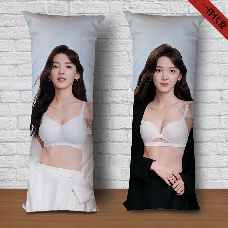 章若楠等身抱枕感床上长枕头同款玩偶海报生日礼物靠垫Zhang Ruonan Equal Body Pillow Feeling Bed Long Pillow Same Style20251031