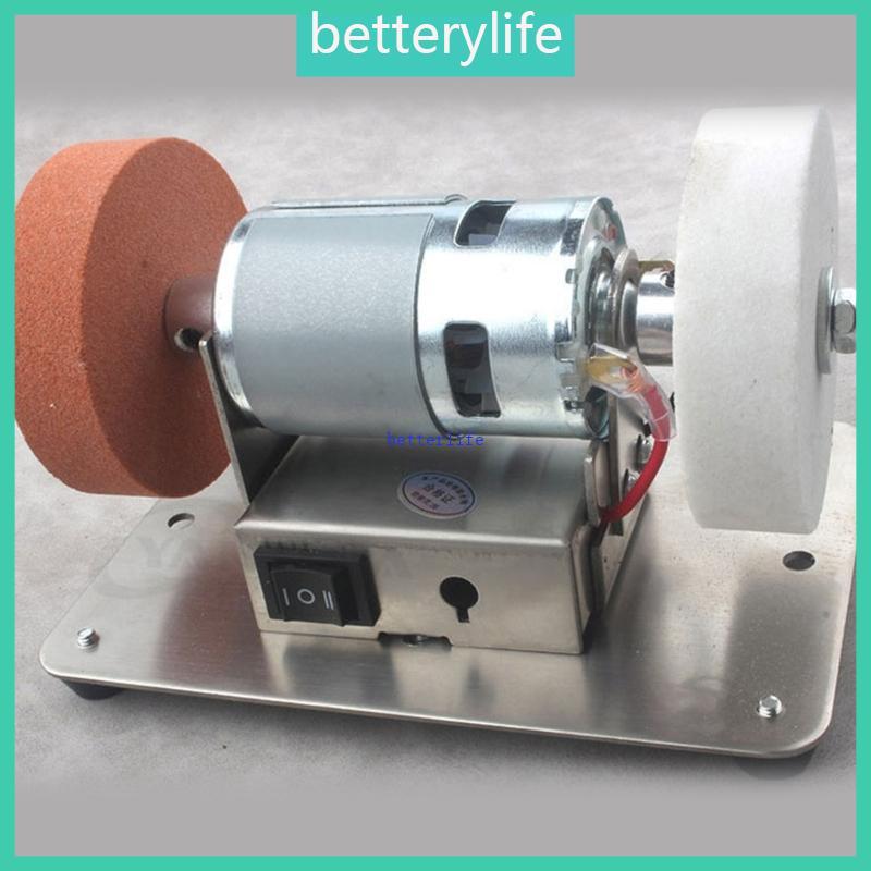 BTF 100W เครื่องขัดแบบตั้งโต๊ะไฟฟ้า ความเร็ว 6000RPM สําหรับลับคมงานไม้โลหะ