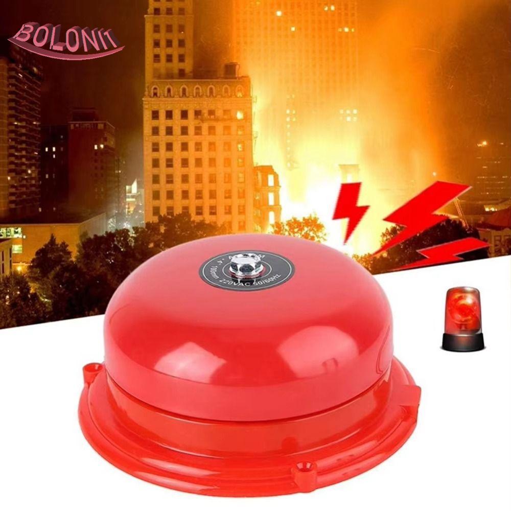 BO Point Fire Alarm, กันน้ํา AC 220V Internal Strike Alarm Bell, Long Range Electric Bell โลหะภายใน 