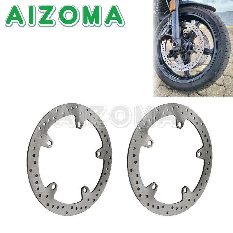 1PCS/2PCS Motorcycle Front Brake Disc Silver Iron For BMW F 800 R K73 S ST 900 R K83 XR K84 R Nine T