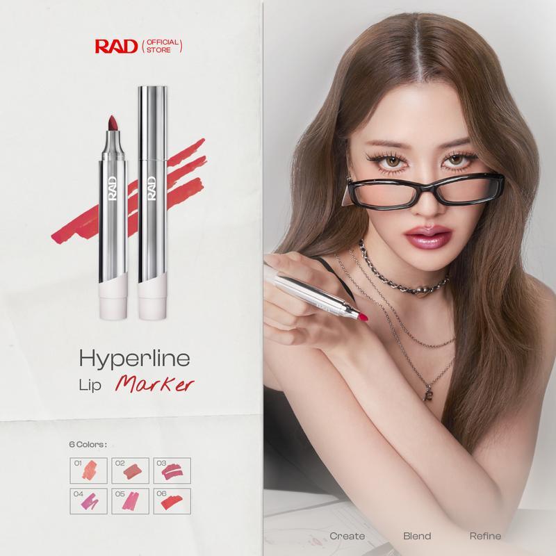 RAD I Hyperline Lip Marker ลิปทิ้นท์สเตน เกลี่ยง่าย สีฟุ้งตุ๊งสวย