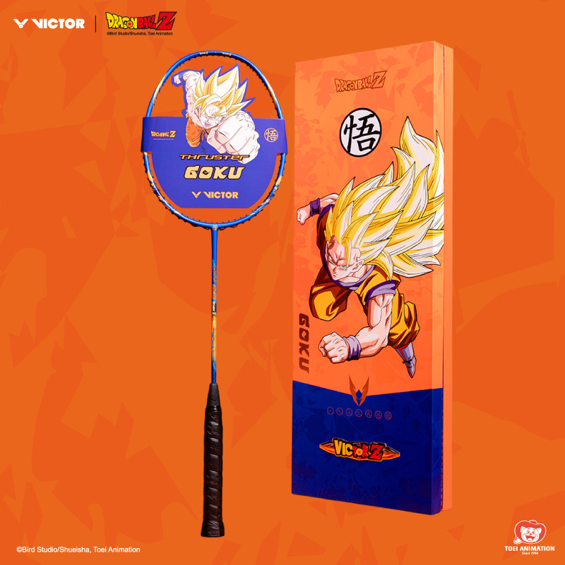 VICTOR x DRAGONBALL ไม้แบดมินตัน รุ่น TK-GOKU-GB Box set (โปรดอ่านรายละเอียดก่อนสั่ง)