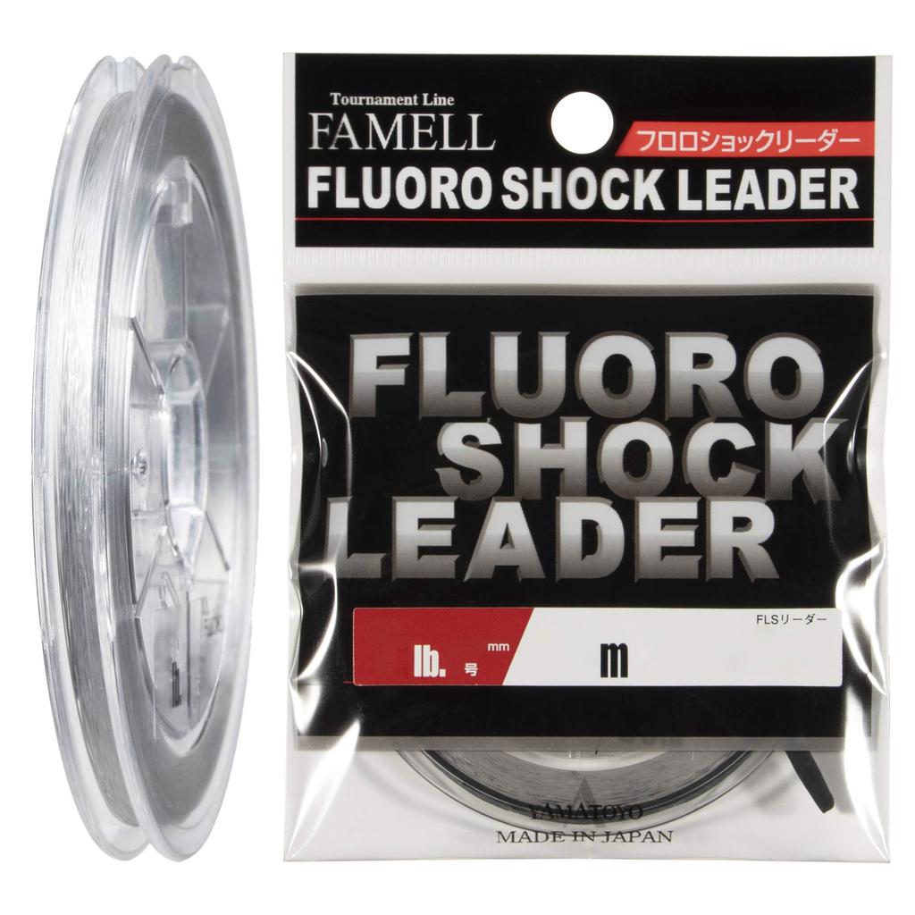 YAMATOYO Fluorocarbon Shock Leader 20m 4号 16lb Clear