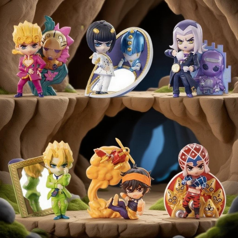 POPMART JOJOs Bizarre Adventure Golden Wind Figure Toy Mystery Box Gift