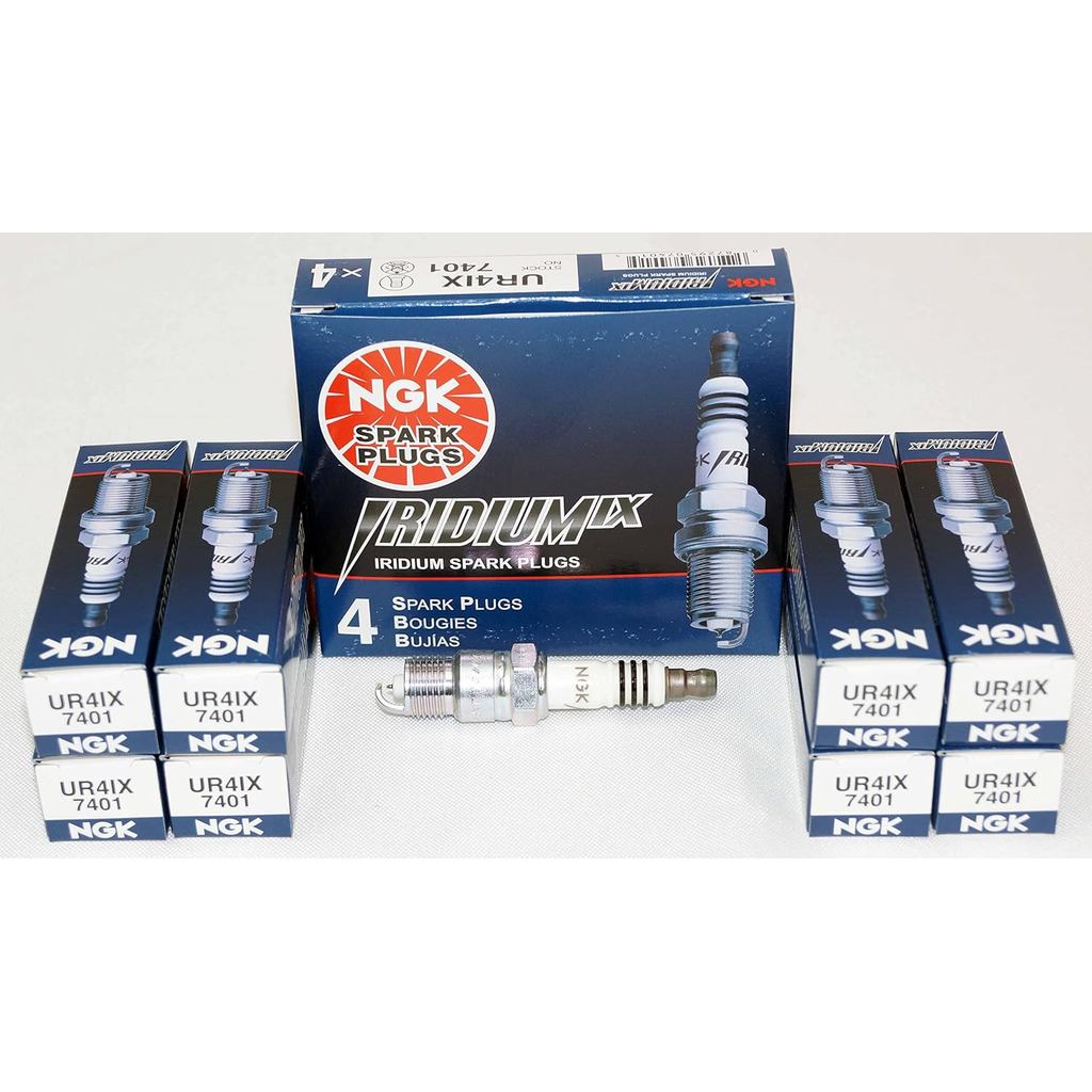 8 หัวเทียน NGK IRIDIUM IX UR4IX # 7401 ใหม่