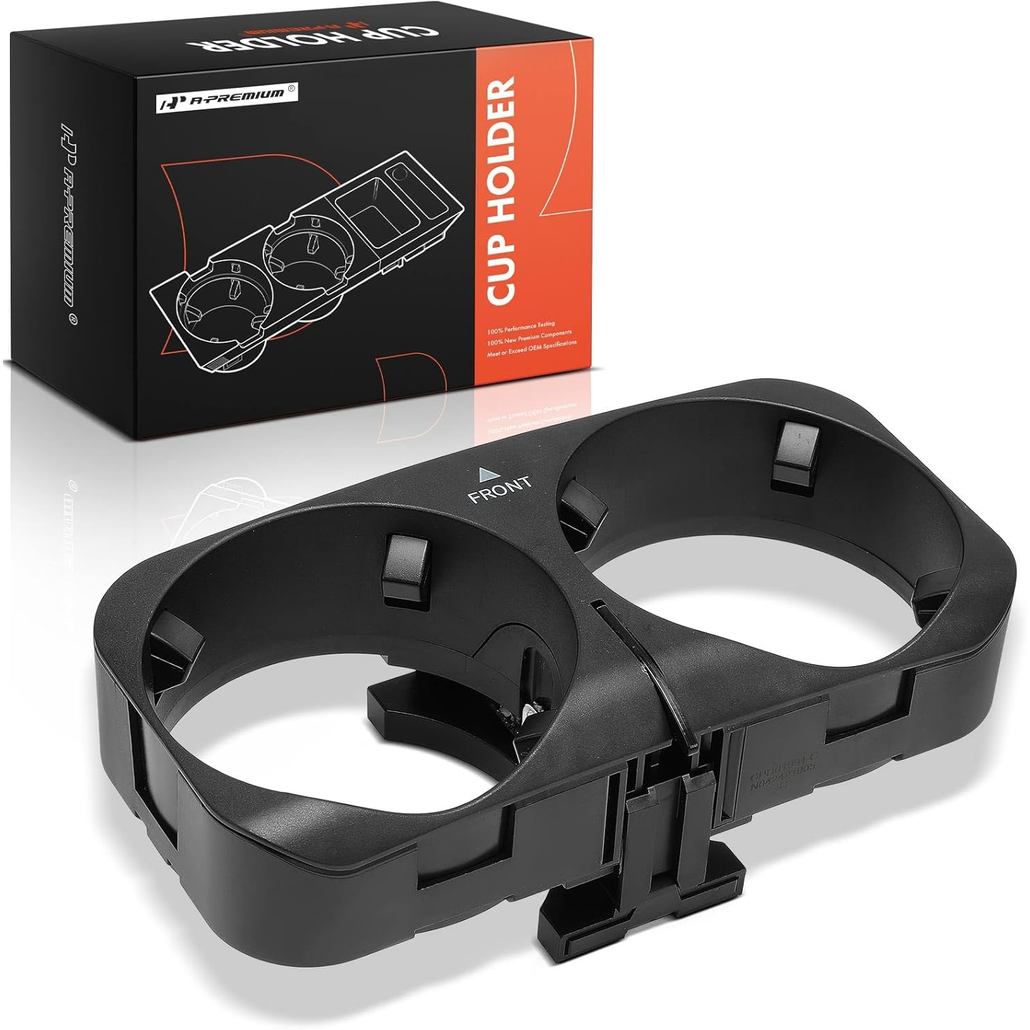 ที่วางแก้วน้ํา A-Premium เข้ากันได้กับ Mercedes-Benz S550 S600 2007-2013, S63 AMG 2008-2013, S65 AMG