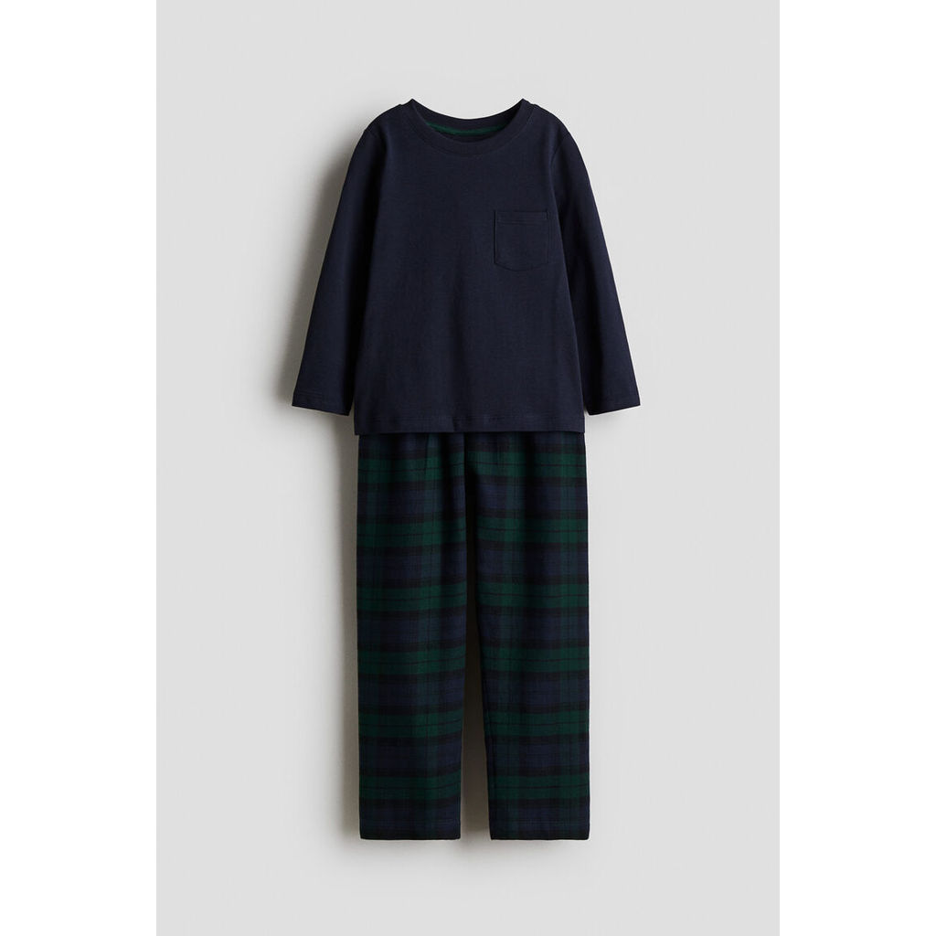 H&M(เอชแอนด์เอ็ม) ชุดนอนผ้าฝ้าย Boys Cotton pyjamas 1298575_1