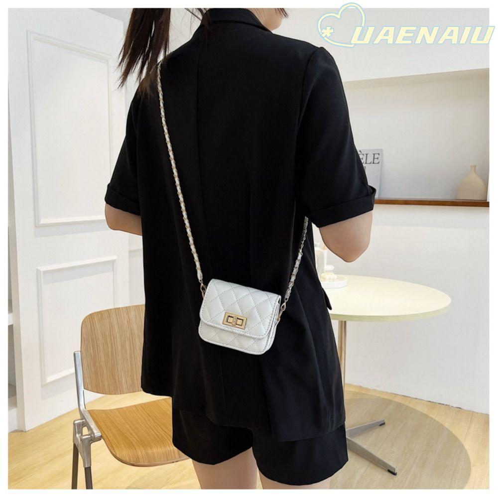 กระเป๋าสะพายข้างสี่เหลี่ยมเล็ก ตาข่ายสีดำ วินเทจสำหรับผู้หญิง ขายดี