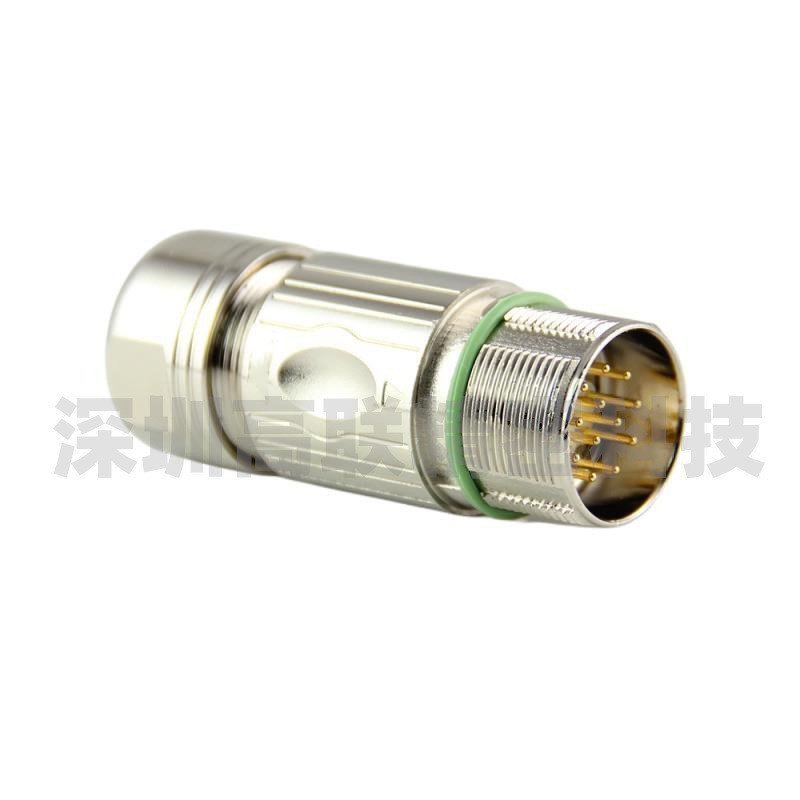หญิง Encoder Connector M623M23 ชาย Hole Connector PIN Aviation Plug Core M9238126// เข็ม 1917 P4QN