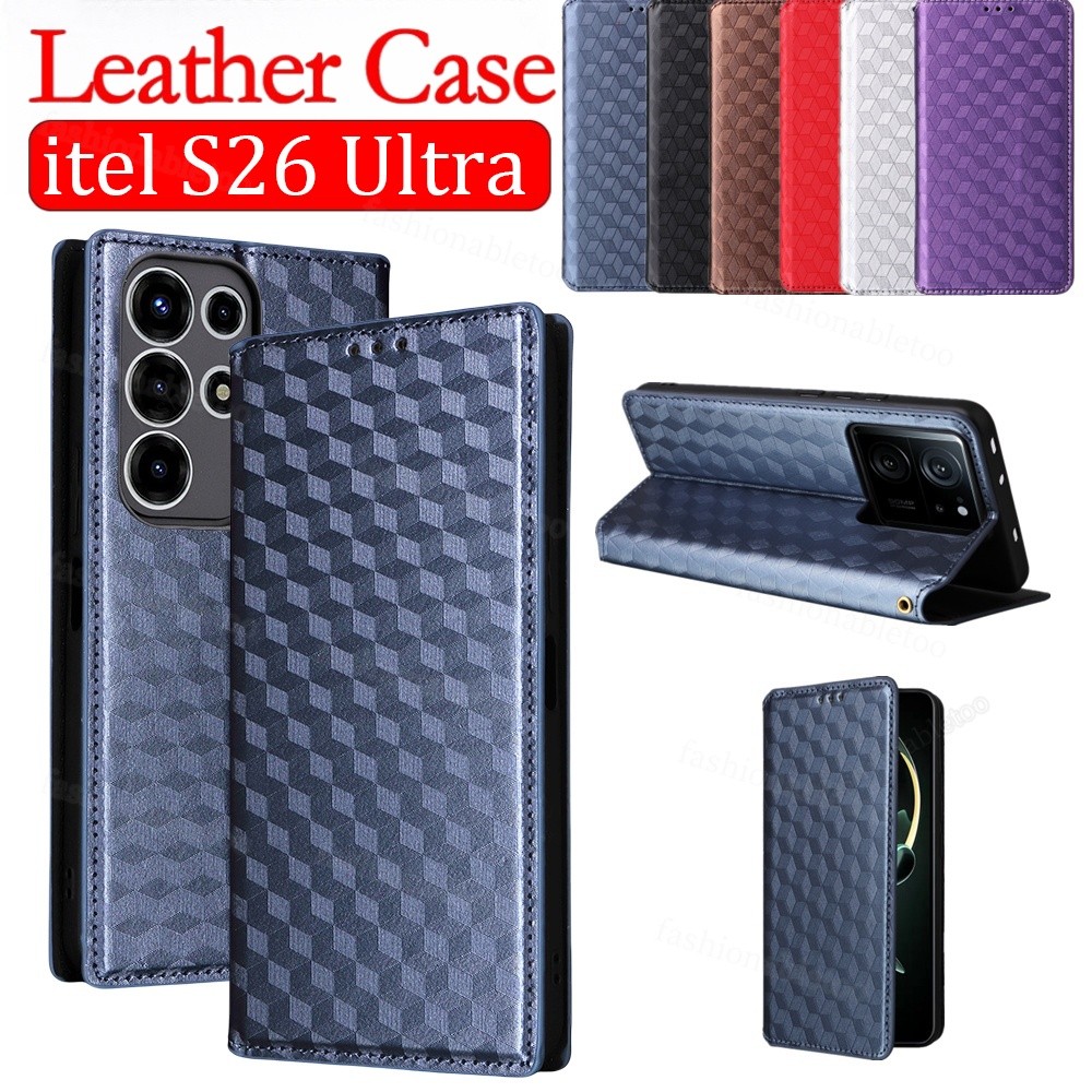 For itelS26Ultra Flip Leather Phone Case For itel S26Ultra S 26 SuperS26Ultra itelS26 Ultra itelS26U