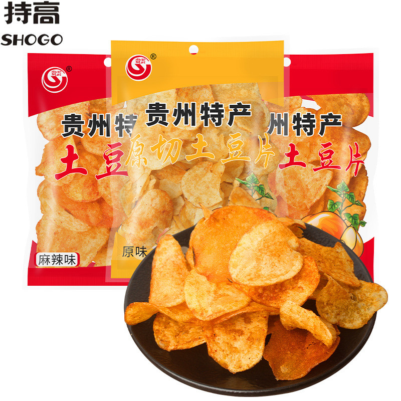 Guiyun Potato Chips Guizhou Special Spice Potato Chips 0g Potato Chips Casual Snacks SP11525 @