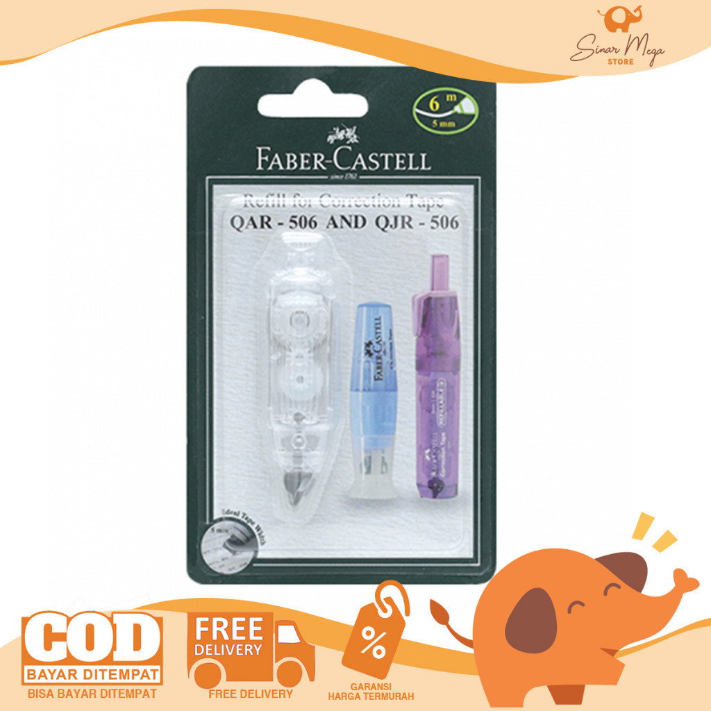 Faber Refill Correction Tape สําหรับ QAR & QJR 506