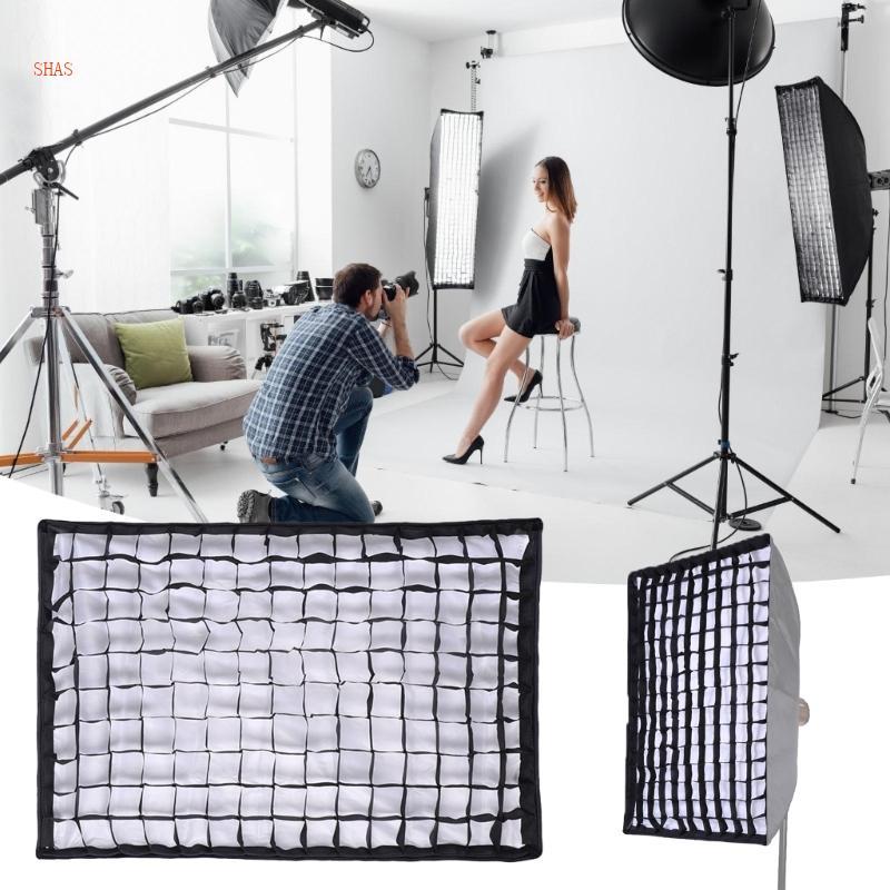 Shas Professional Photographic Honeycomb Grid สําหรับ Softbox Studio Strobe Softbox การถ่ายภาพตารางอ