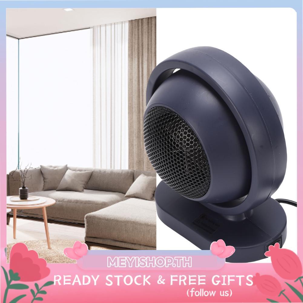 Meyishop Meyishop Space Heater Fan เอาต์พุตสูงขนาดเล็กแบบพกพาไฟฟ้าตั้งโต๊ะเครื่องเป่าลมอุ่นที่เงียบส