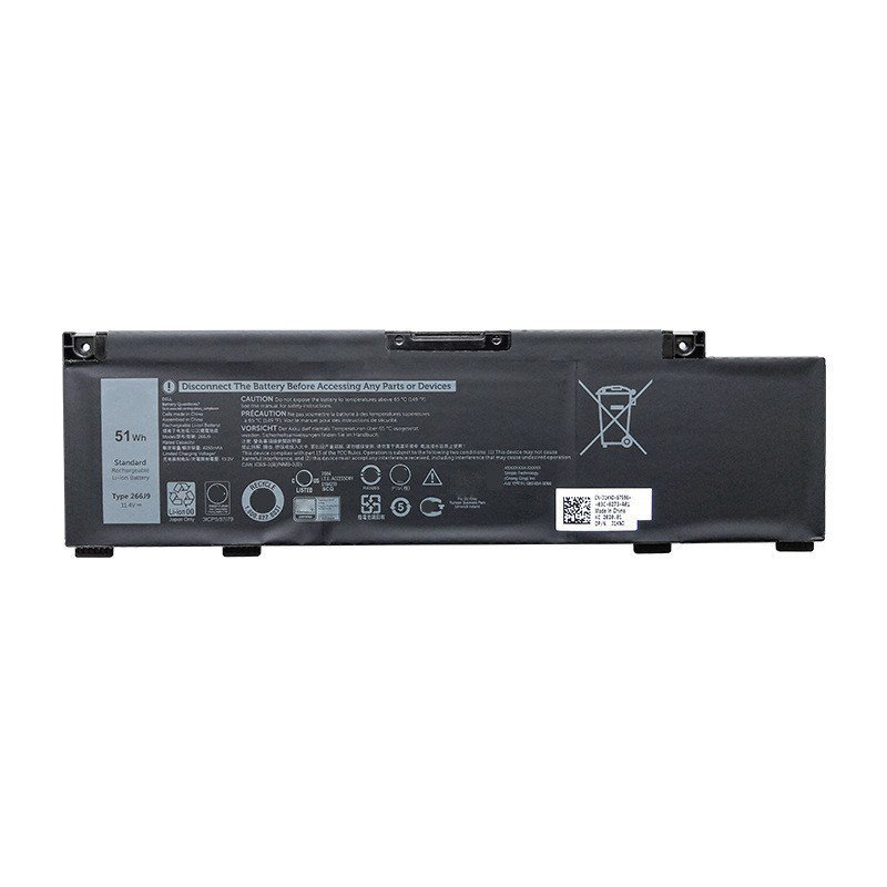 เหมาะสําหรับ Dell Dell G3 3790 3590 3779 Inspiron 14 15pr แบตเตอรี่ 266J9