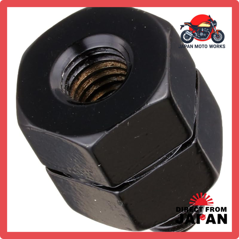 KITACO Mirror Adapter (Reverse Thread) for Jog/Super Jog Z/RZ50/TZM50R, 8mm Type, Black, 505-1000081