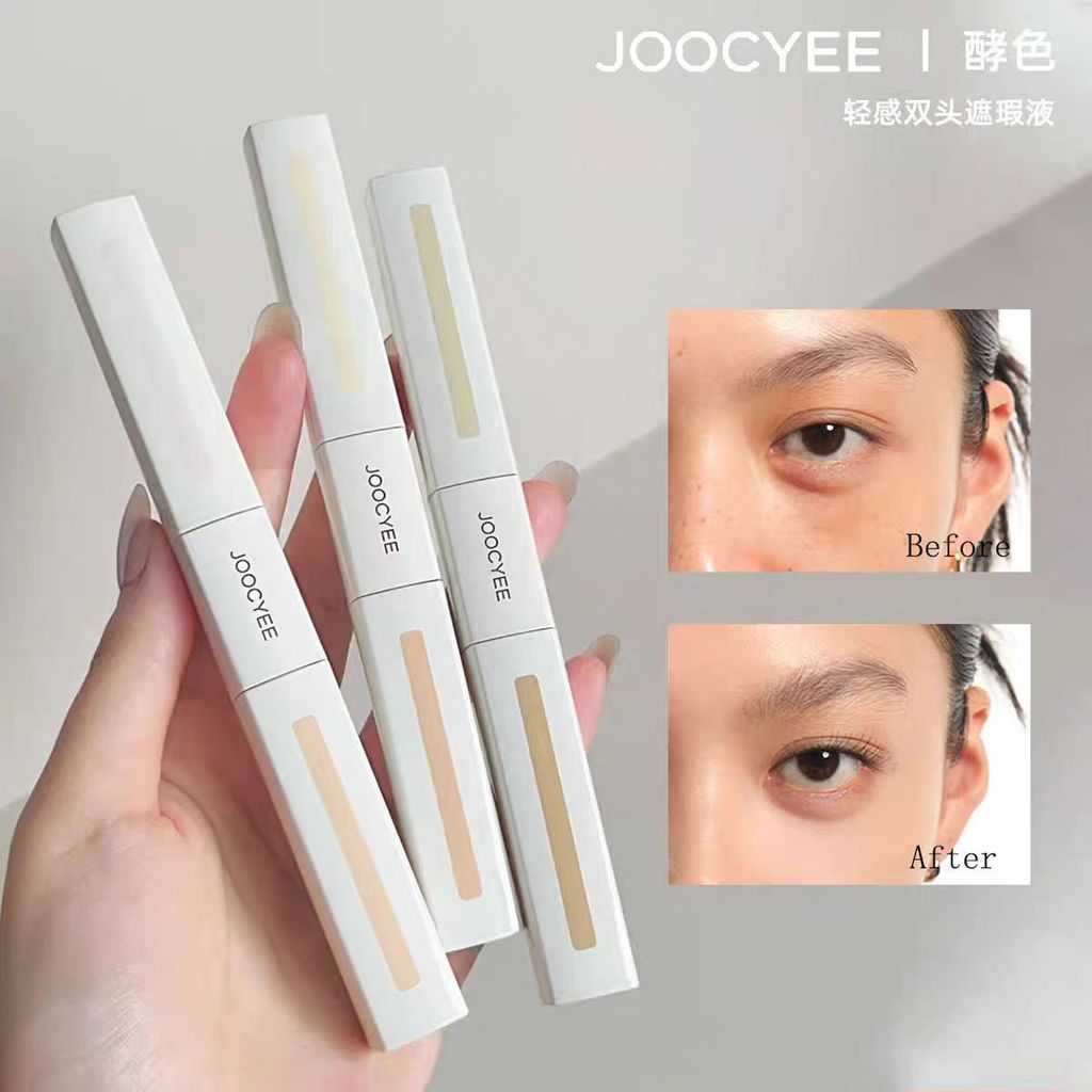 2025 สินค้าใหม่สีเอนไซม์ Double-Headed คอนซีลเลอร์สี Repair Spot Marks Eye Face Dark Circles อย่างเป