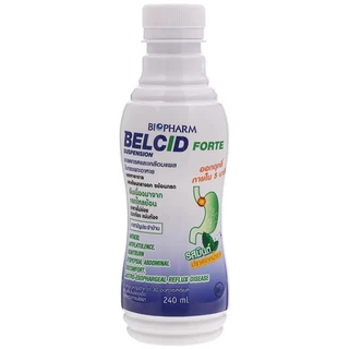 [3 ขวด] Belcid / Belcid Forte เบลสิด ฟอร์ด ลดกรดและเคลือบแผลในกระเพาะอาหาร ขับลม ยาสามัญประจำบ้าน