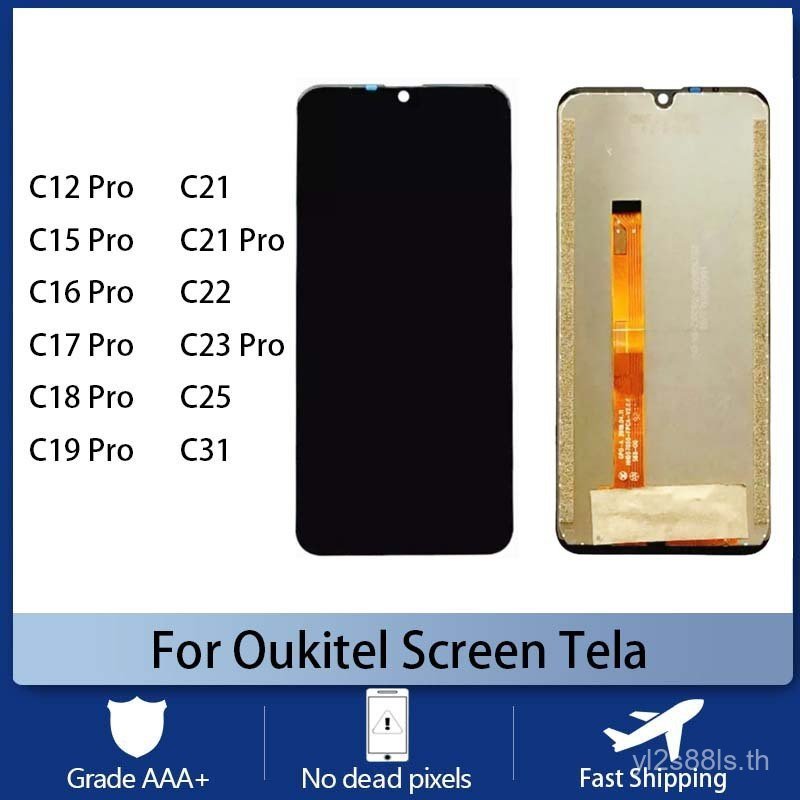 เหมาะสําหรับ Oukitel Oukitel WP10/20/30 Pro WP21/23 C17/18/19 ประกอบหน้าจอโทรศัพท์มือถือ