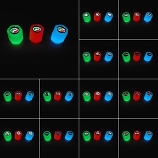 【🌞ส่งไว มีCOD】จุกลมยางรถยนต์ จุกลมเรืองแสง จุกลมเรืองแสง บรร…