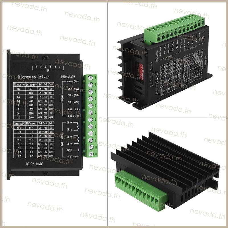 Nev ʚɞ TB6600 2 เฟส Stepper Driver DC9-42V 4 0A สําหรับ NEMA17 NEMA23 Stepper Motor