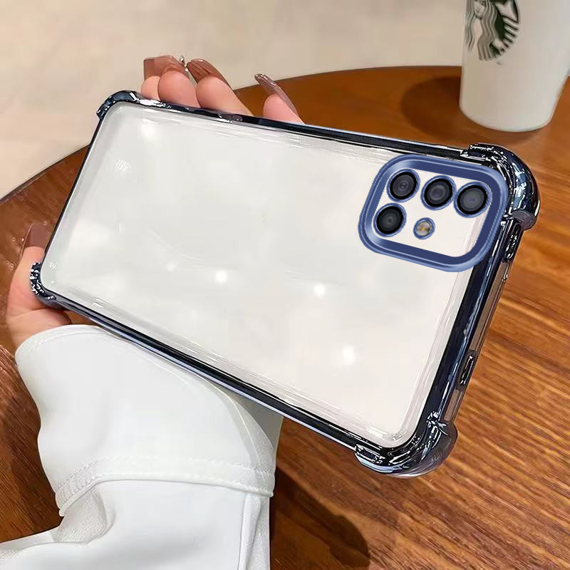 เคส Samsung A71 4g เคส Samsung A71 5g เคสโทรศัพท์เคลือบด้วยไฟฟ้าป้องกันการตกสี่มุม