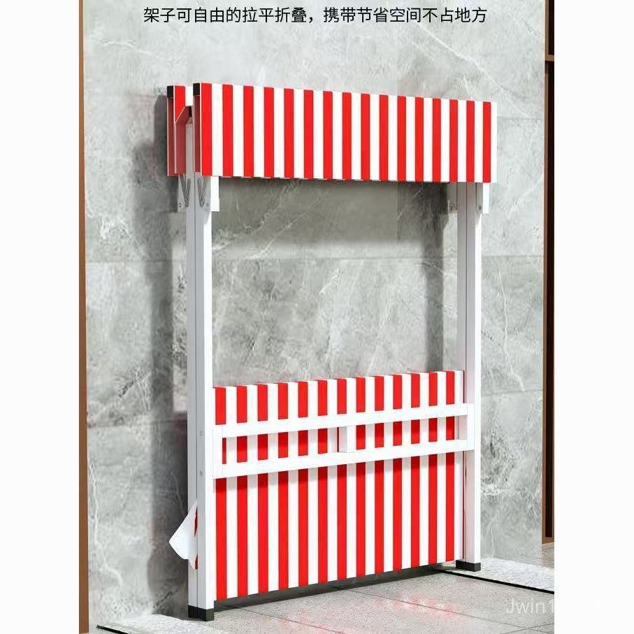 Float Promotion Metal Night Market Must-Have Detachable Folding Market Display Stand IX73