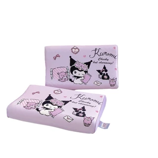 Sanrio Children หมอนยางพาราธรรมชาติผ้าฝ้ายแท้ปลอกหมอนการ์ตูนหมอน Core