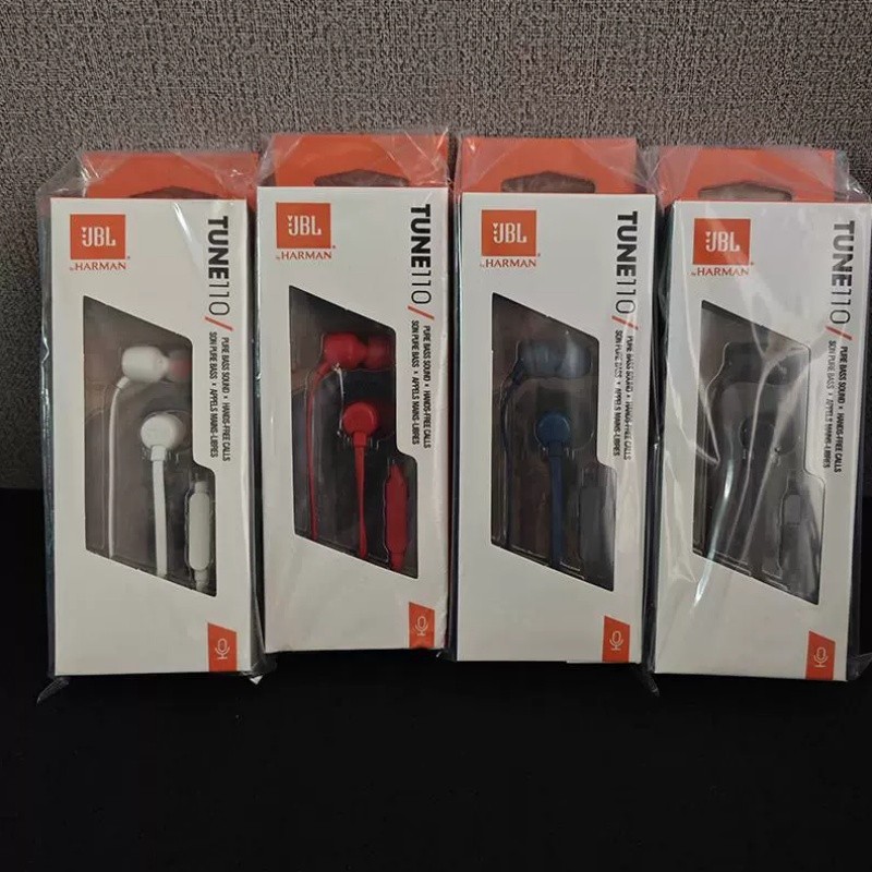 JJBL T110 หูฟังชนิดใส่ในหู 310C หูฟังแบบมีสาย Tune 310C USB-C แจ็ค Hi-Res In-Ear T110 หูฟังหูฟังพร้อ