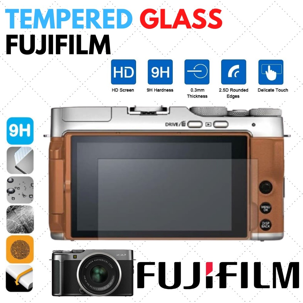 Tempered Glss Anti-scratch LCD Screen Protector Protect Guard Cover Camera Fujifilm Fuji XH-1 XH1 [S