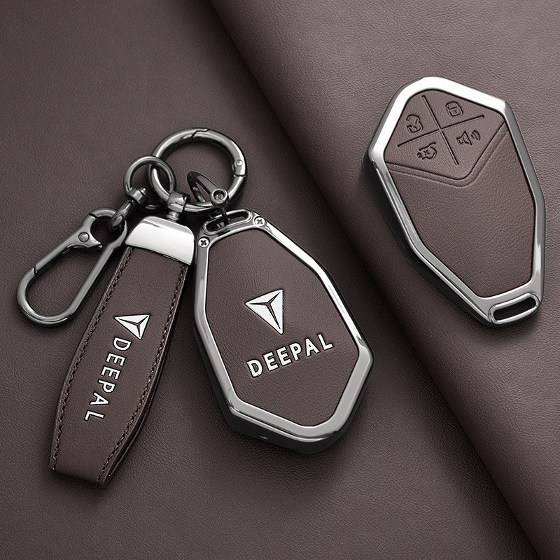 2025-26 Deepal S03 ฝาครอบกุญแจเฉพาะ Deepal L07 S03 S05 S07 รถอุปกรณ์เสริมการปรับเปลี่ยนภายในเปลือกโล