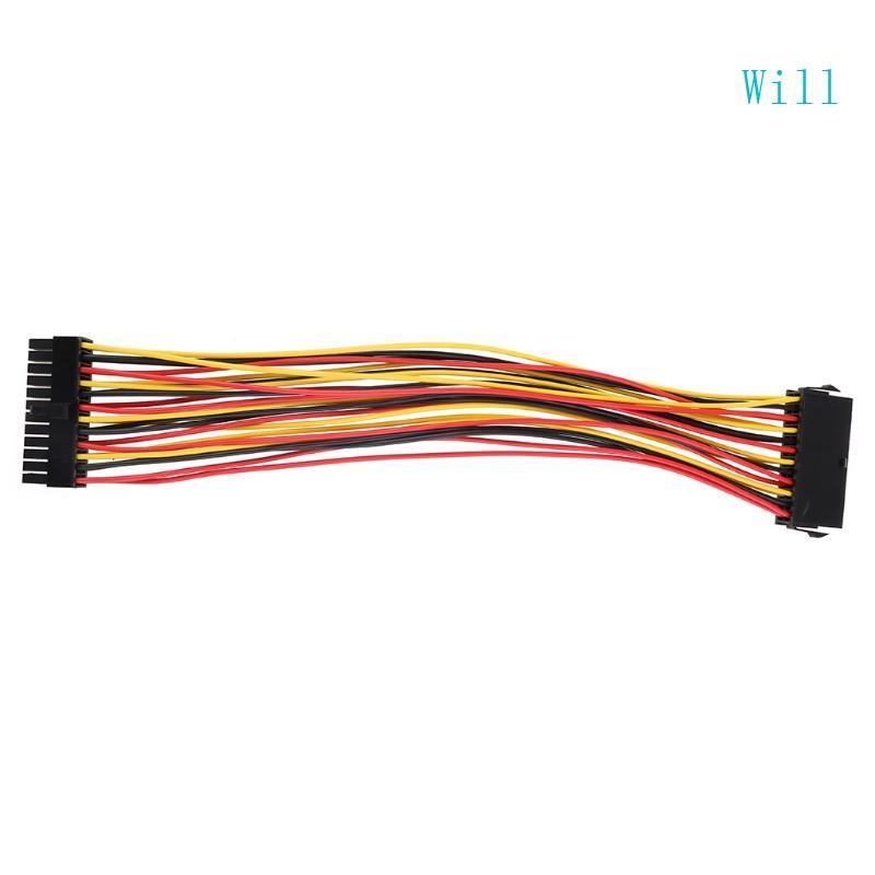 จะสายต่อ PSU เมนบอร์ด 24Pin 24Pin ตัวแปลงขั้วต่อชายกับหญิง