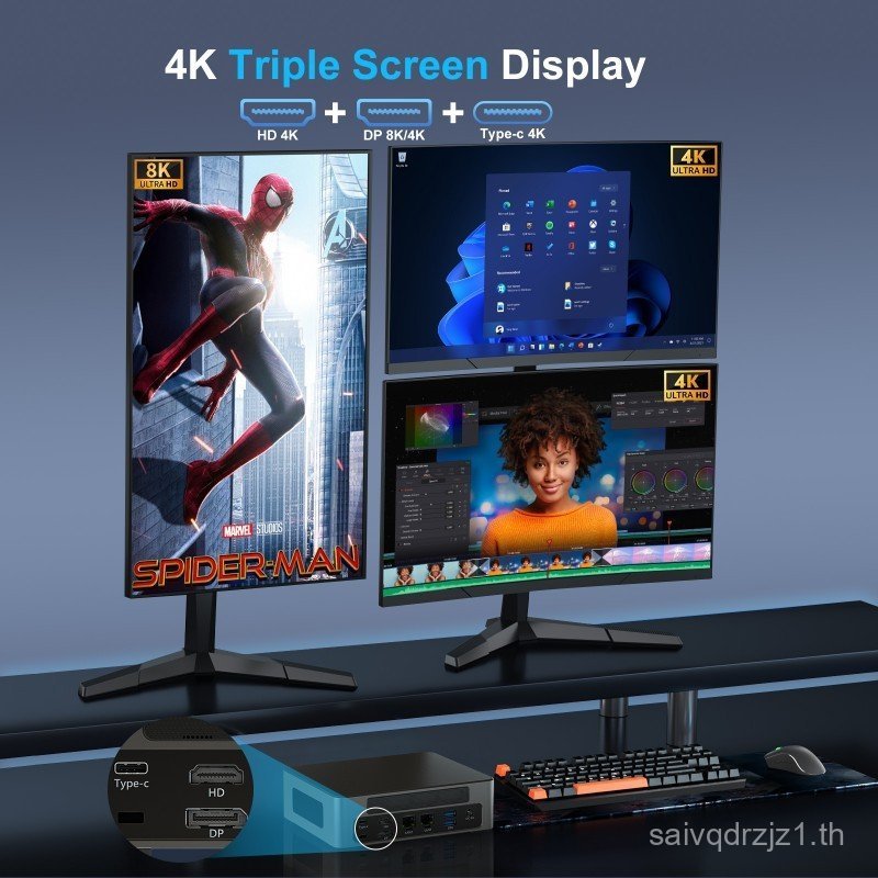 ใหม่ Corey mini Host รุ่นที่ 13 i3i5i7 สํานักงานการสอนเชิงพาณิชย์มินิคอมพิวเตอร์ NUC การปรับแต่งโฮสต