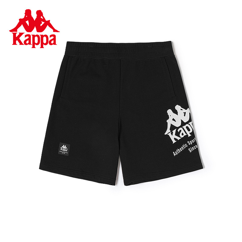 กางเกงขาสั้น kappa พิมพ์แบบสตรีท สปอร์ต นุ่มพรีเมียม สำหรับผู้ชาย สวมใส่ได้ทั้งออกกำลังกายและการพักผ่อน