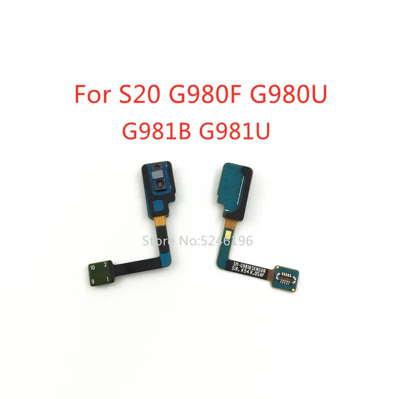 1pcs Proximity Ambient Light Sensor Flex Cable PCB Circuit Board สําหรับ Samsung Galaxy S20 G980F G980U G981B G981U เปลี่ยนชิ้นส่วน